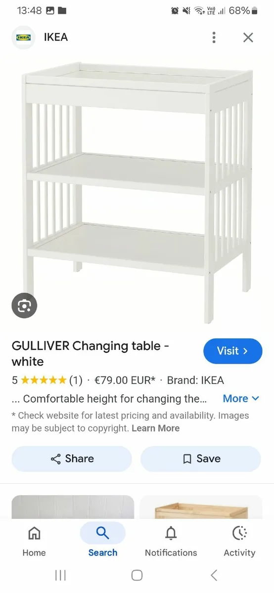 Changing table Ikea - Image 1