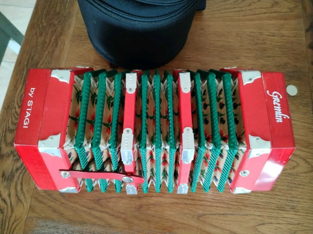 Gremlin by Stagi 21 button Concertina - Image 1