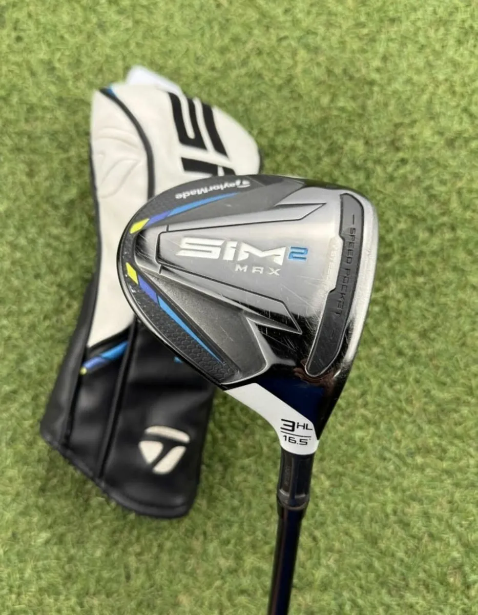 TAYLORMADE SIM 2 MAX #3 WOOD HL 16.5° / STIFF - Image 2
