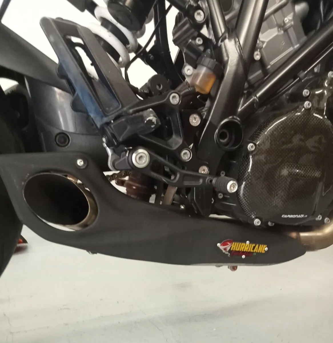 Ktm 1290 superduke exhaust/ RST tractec suit - Image 3