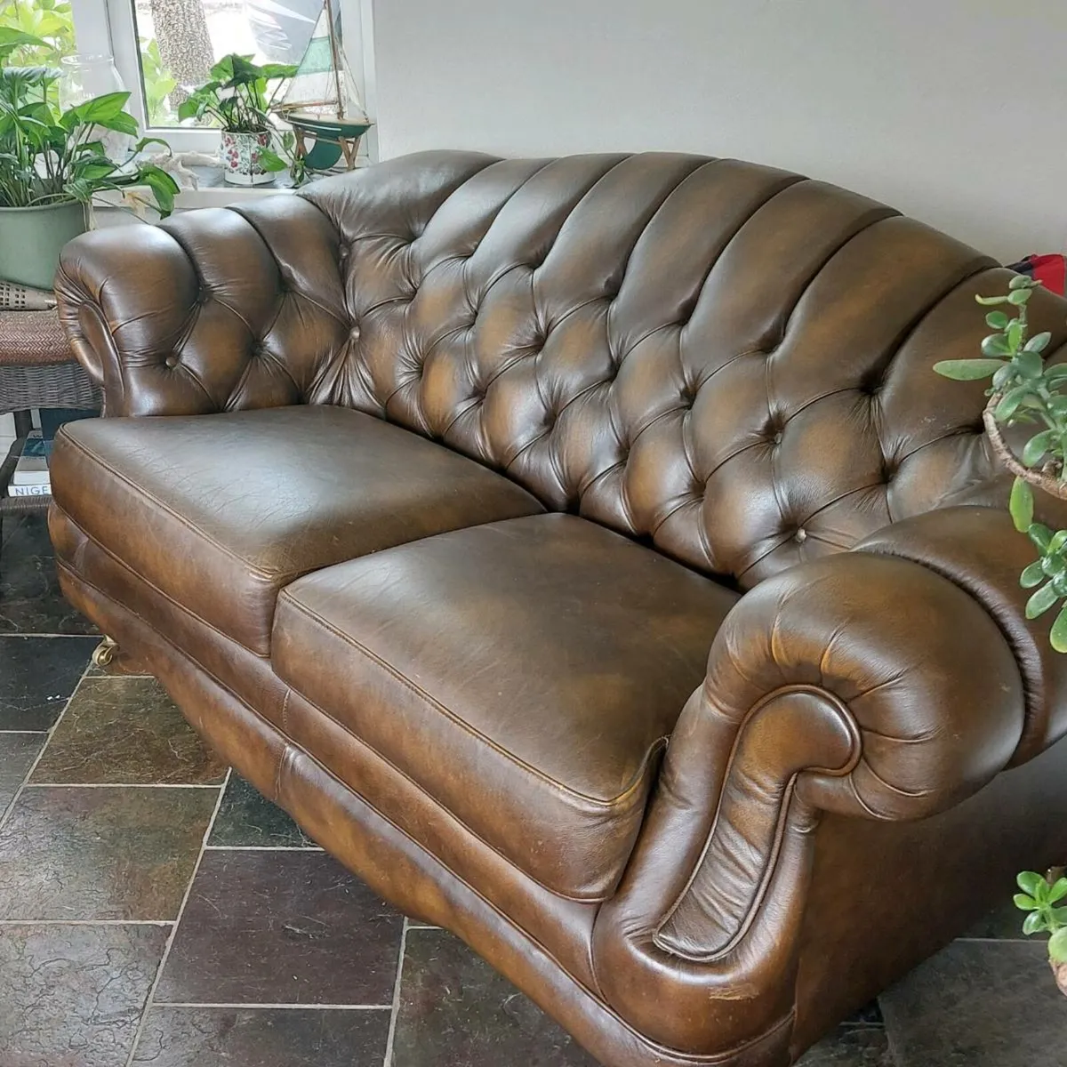 Leather Sofa - Image 2