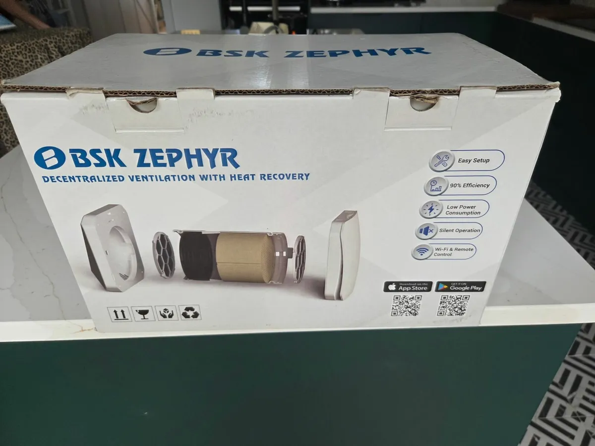Single Room Heat Recovery Unit - BSK Zephyr - Image 1
