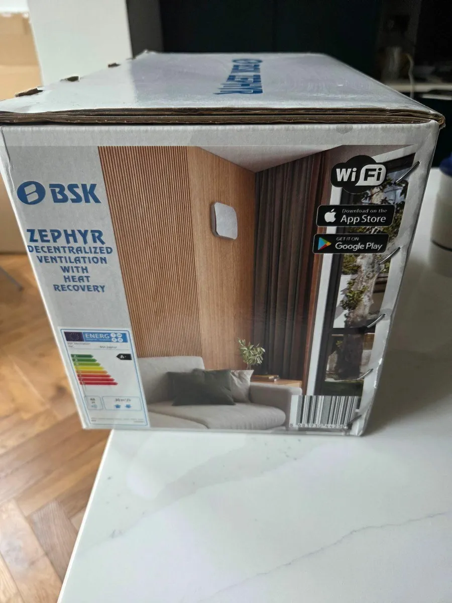 Single Room Heat Recovery Unit - BSK Zephyr - Image 2