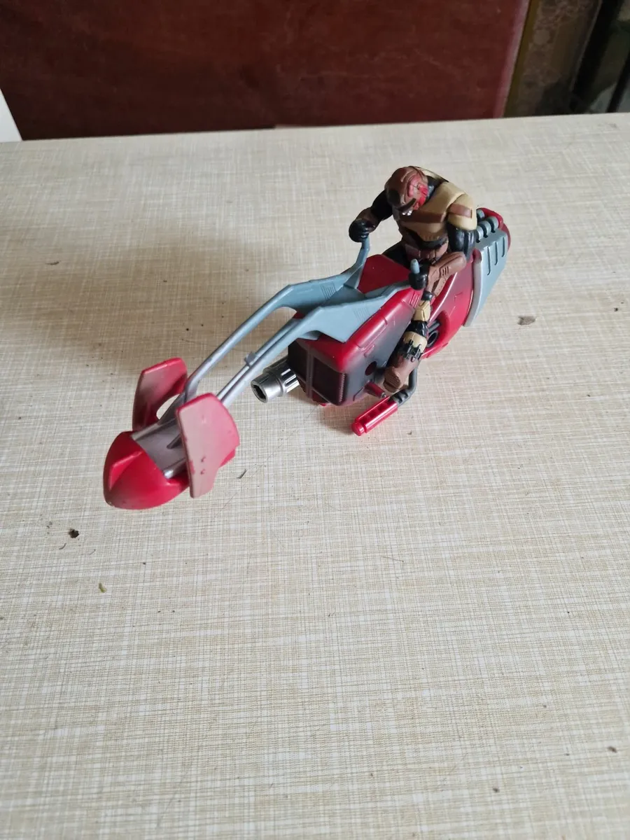 Star Wars Swoop Bike and Rider - Image 1
