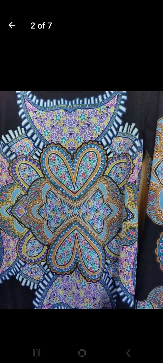 Rubber Ducky mandala print top (free postage) - Image 2