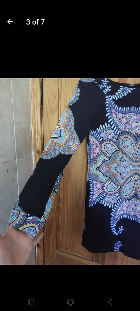 Rubber Ducky mandala print top (free postage) - Image 3
