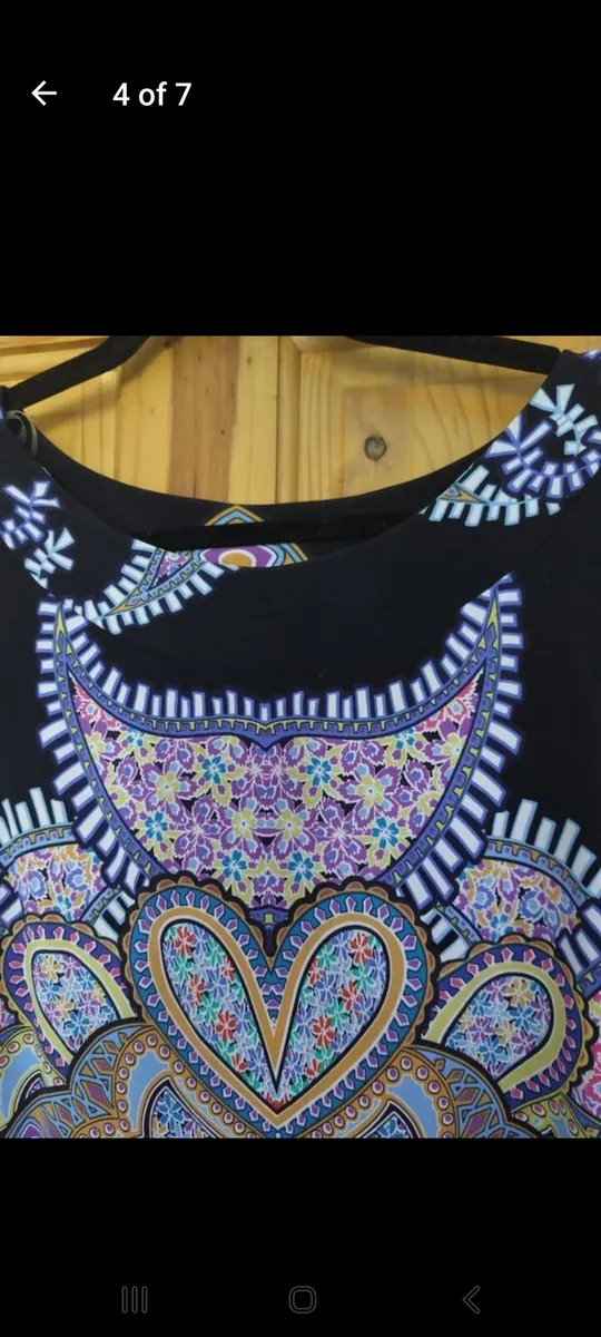 Rubber Ducky mandala print top (free postage) - Image 4