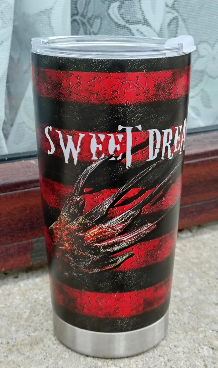 FANCY "SWEET DREAMS" FREDDY DRINKS FLASK (NEW). - Image 4