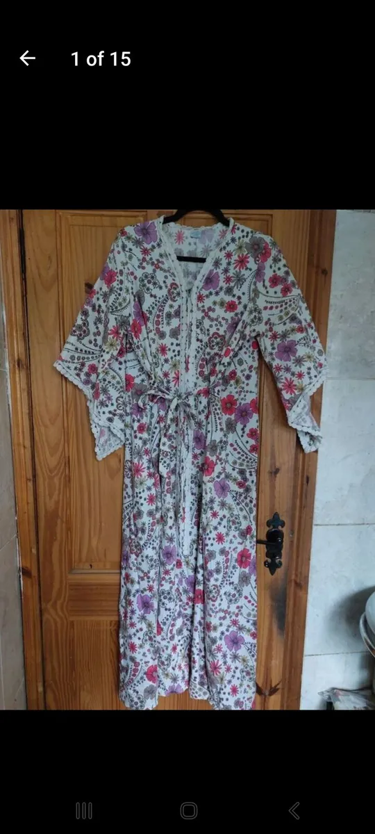 Vintage kimono long dress (free postage) - Image 1