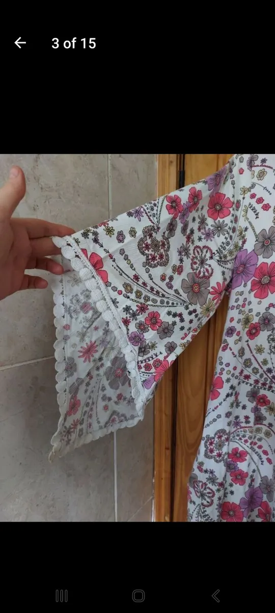 Vintage kimono long dress (free postage) - Image 3