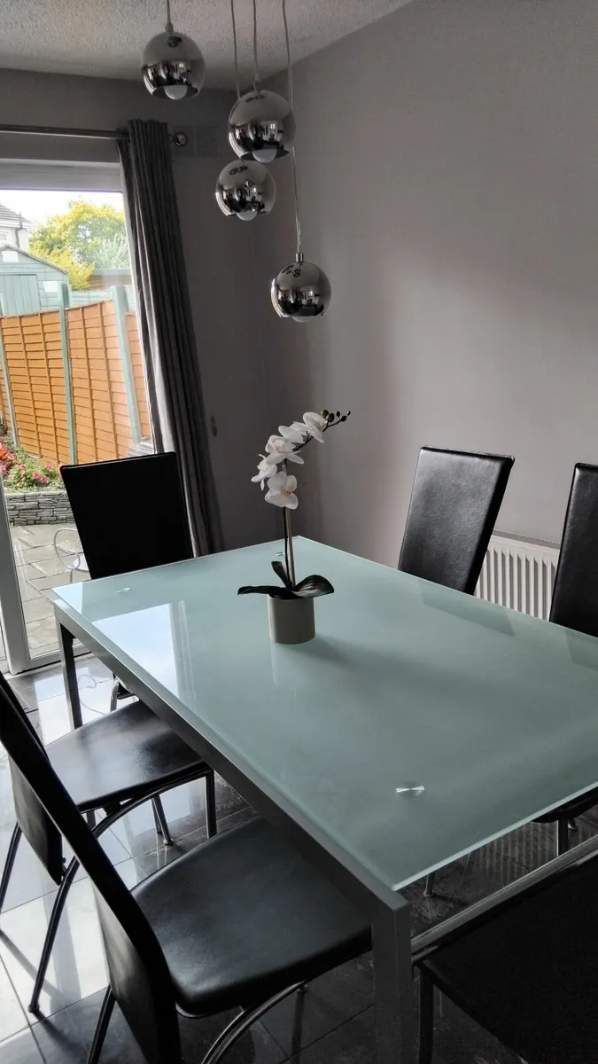 Kitchen Dining Table & Chairs Set - Image 2