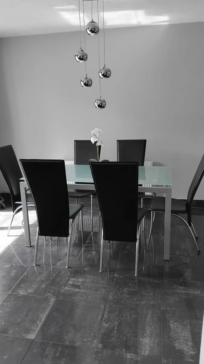 Kitchen Dining Table & Chairs Set - Image 3