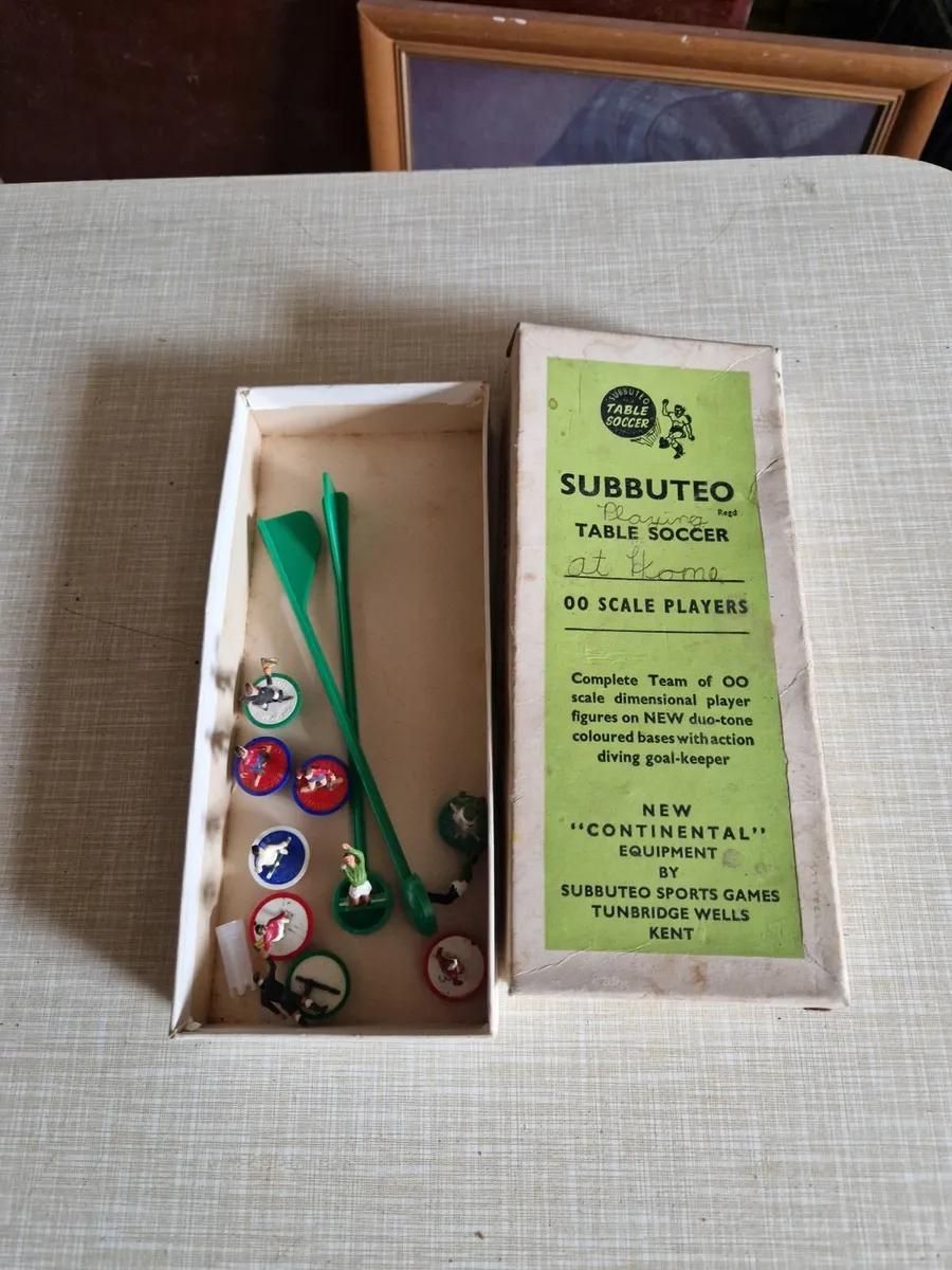 Vintage Subbuteo Football Team - Image 1