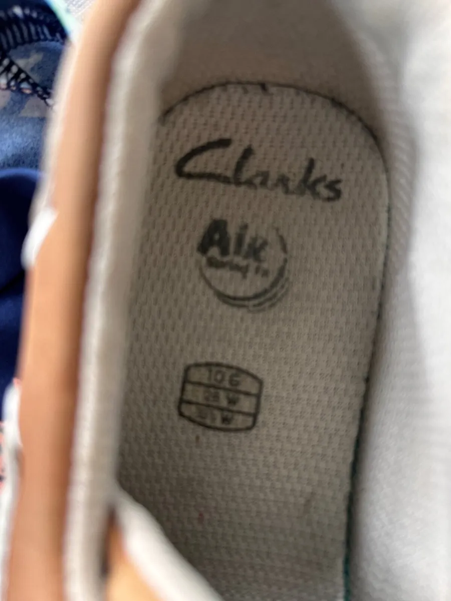 Clark’s Shoes & M&S Sunsuit 3-4 Years - Image 2