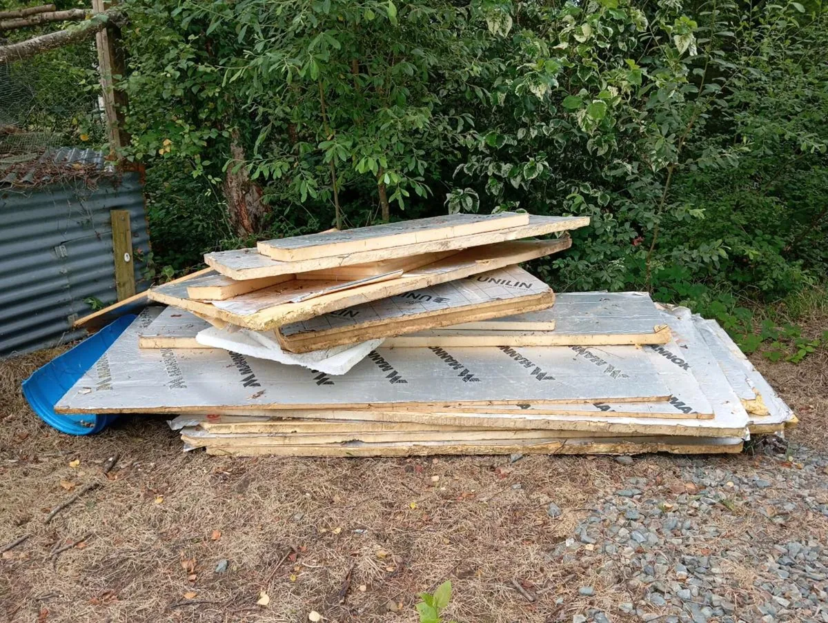 Insulation sheets double sided foil