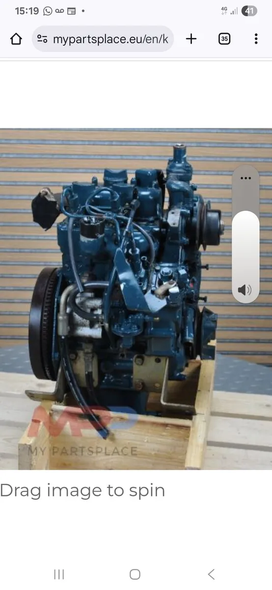 Kubota z482 engine 2 cylinder diesel - Image 1