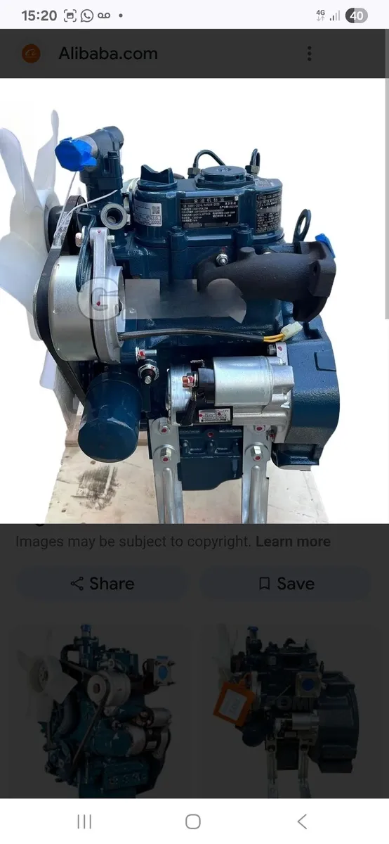 Kubota z482 engine 2 cylinder diesel - Image 2