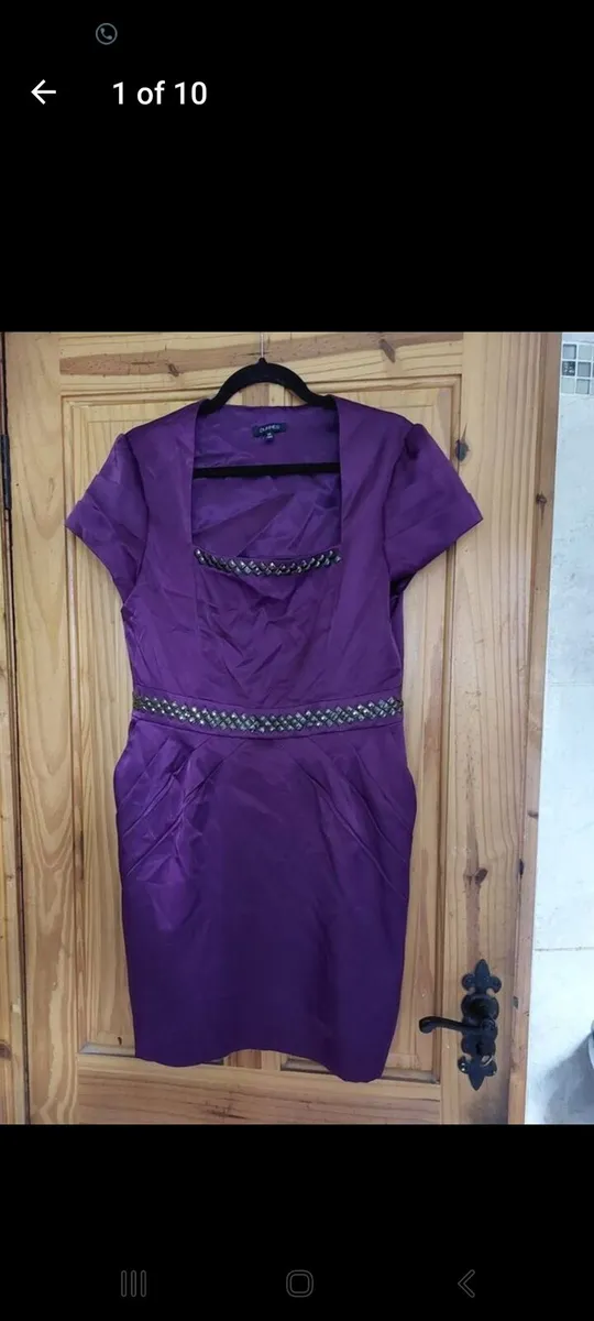 Purple mini dress (free postage) - Image 1
