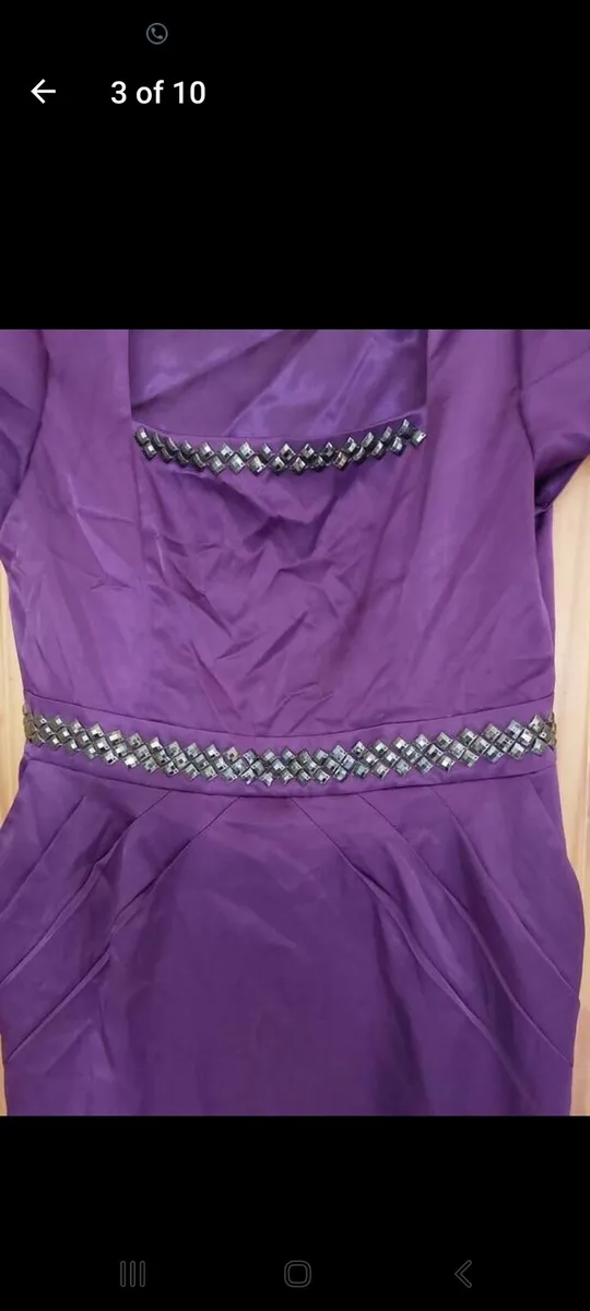 Purple mini dress (free postage) - Image 3