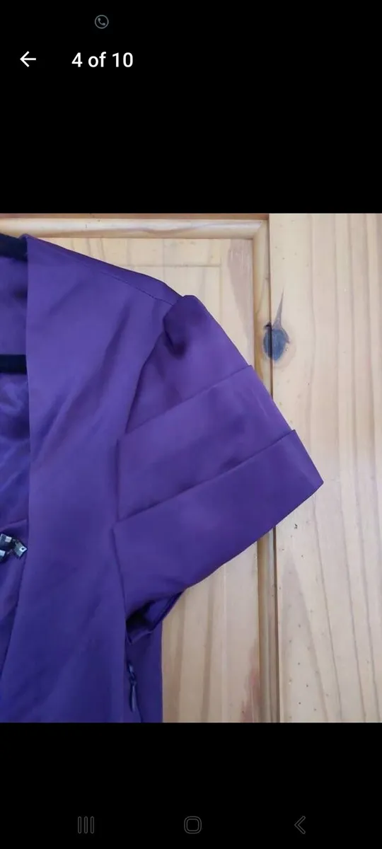 Purple mini dress (free postage) - Image 4