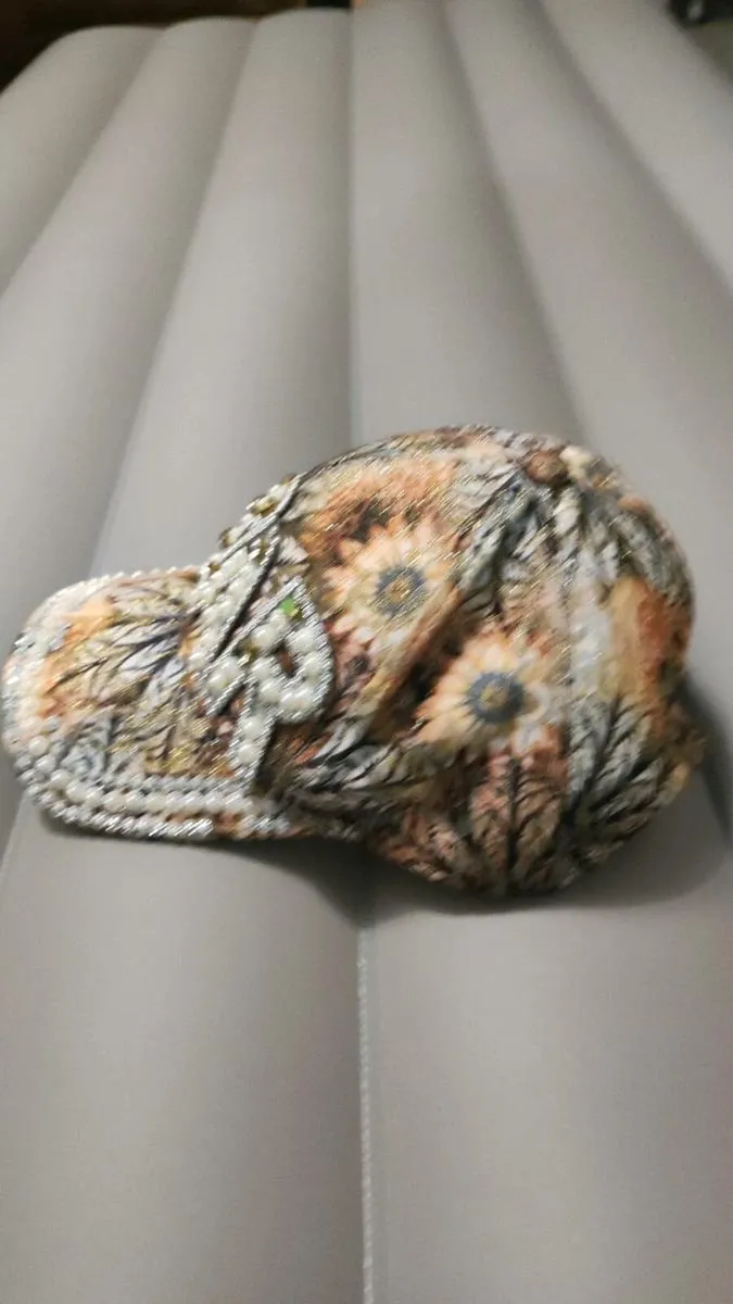 (RARE) Sparkling "STAR" Embellished Baseball Cap - - Image 3