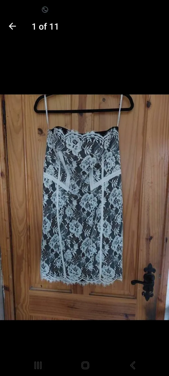 Karen Millen  lace bandeau mini dress (free post) - Image 1