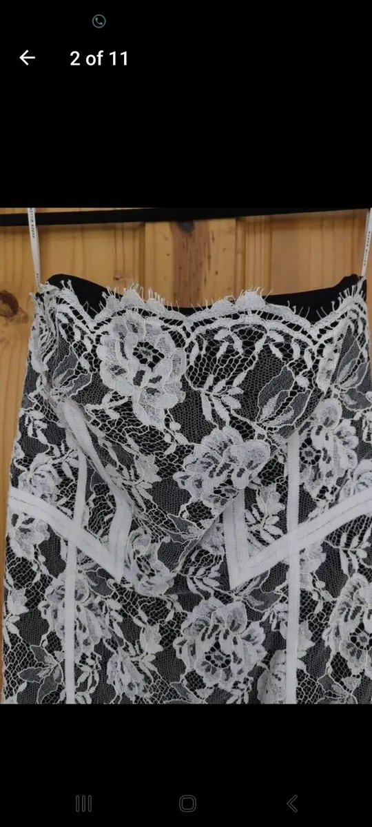 Karen Millen  lace bandeau mini dress (free post) - Image 2