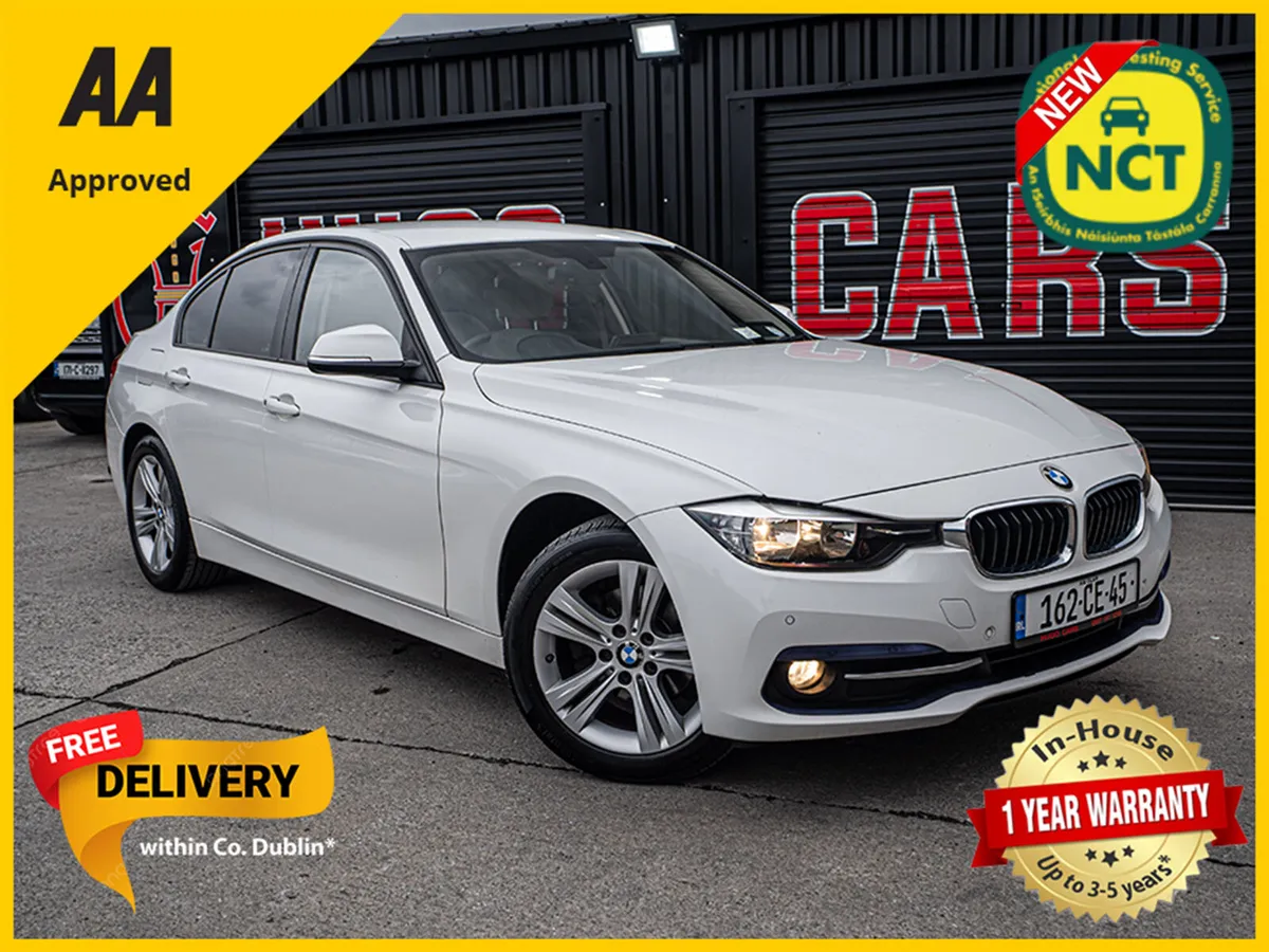 162 BMW 3-series Sport/Irish car/1yr warranty - Image 1