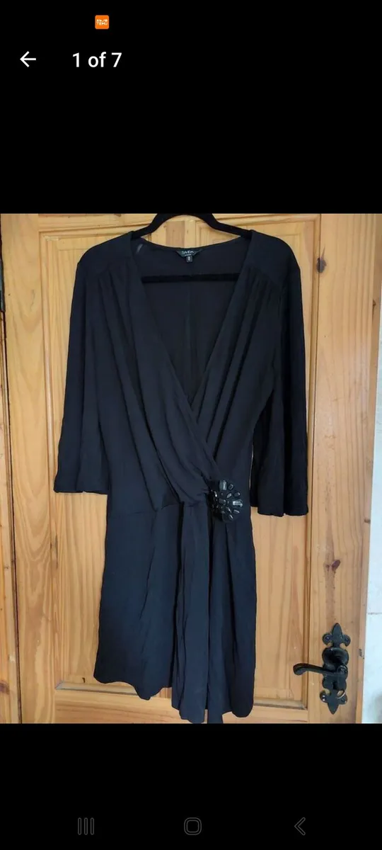 Black mini dress  (free postage) - Image 1