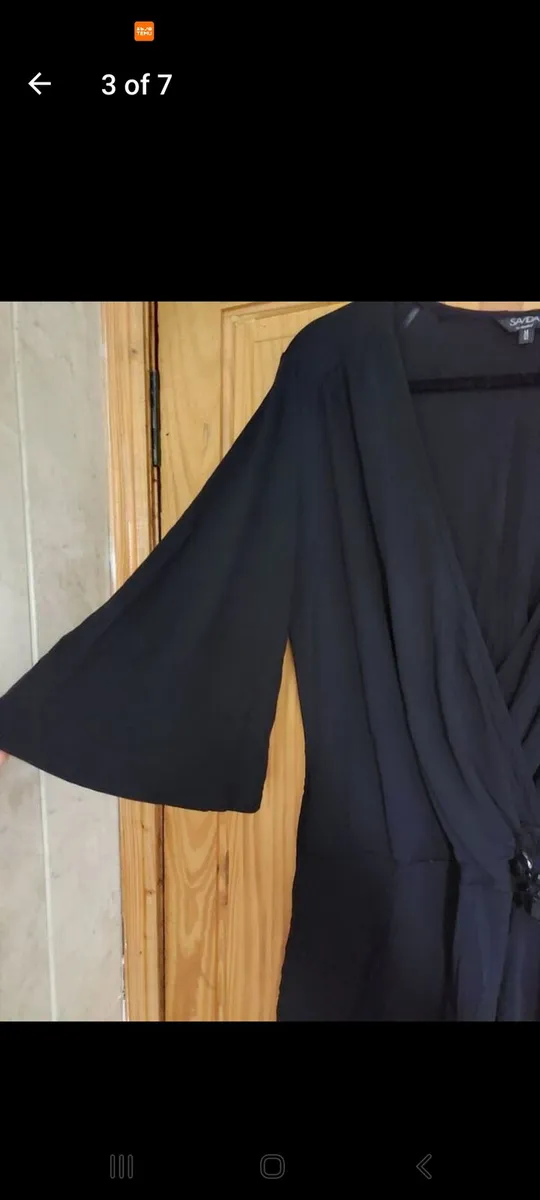 Black mini dress  (free postage) - Image 3