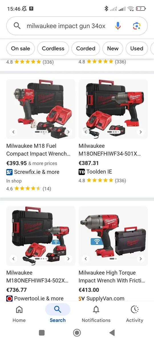 Milwaukee 3/4" M18 impact driver - Image 2
