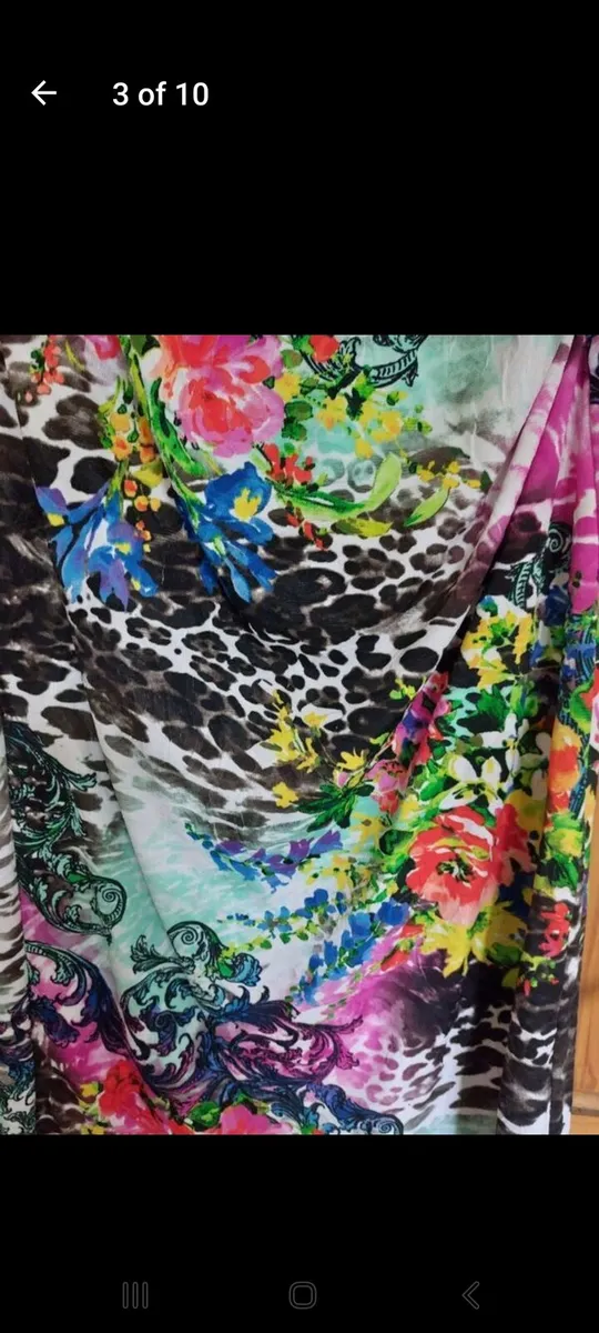 Tia multicoloured dress with tags (free postage) - Image 3