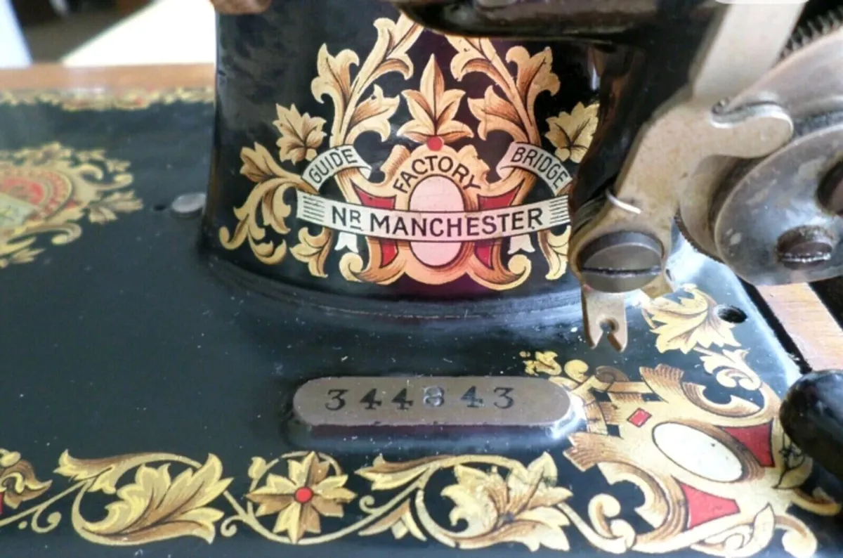 Antique Sewing Machine - Image 2