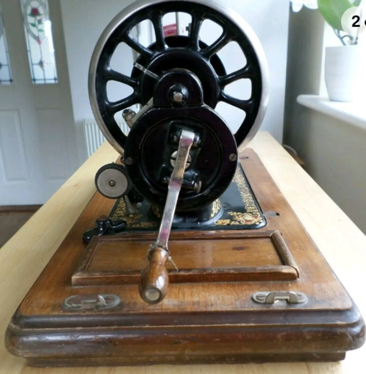 Antique Sewing Machine - Image 3
