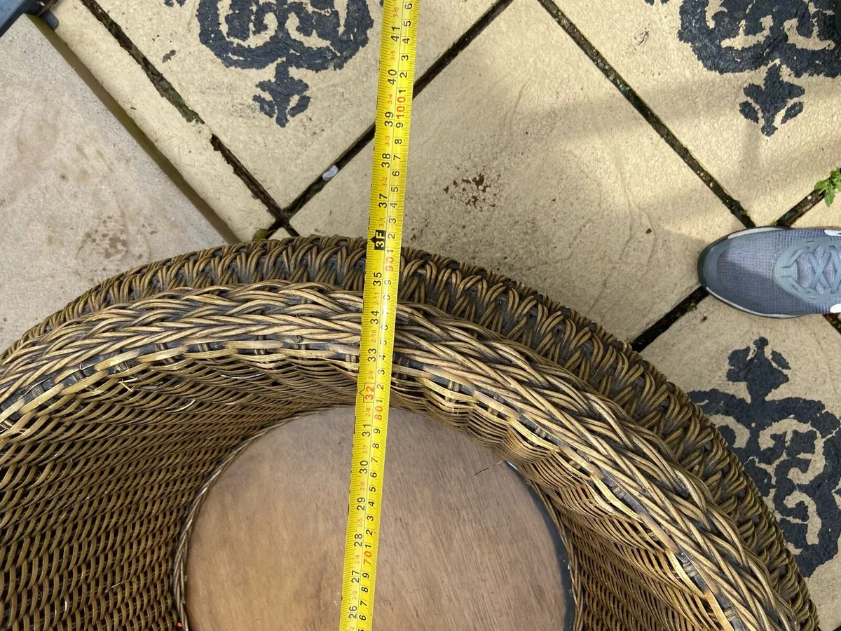 Wicker planter large - Image 4