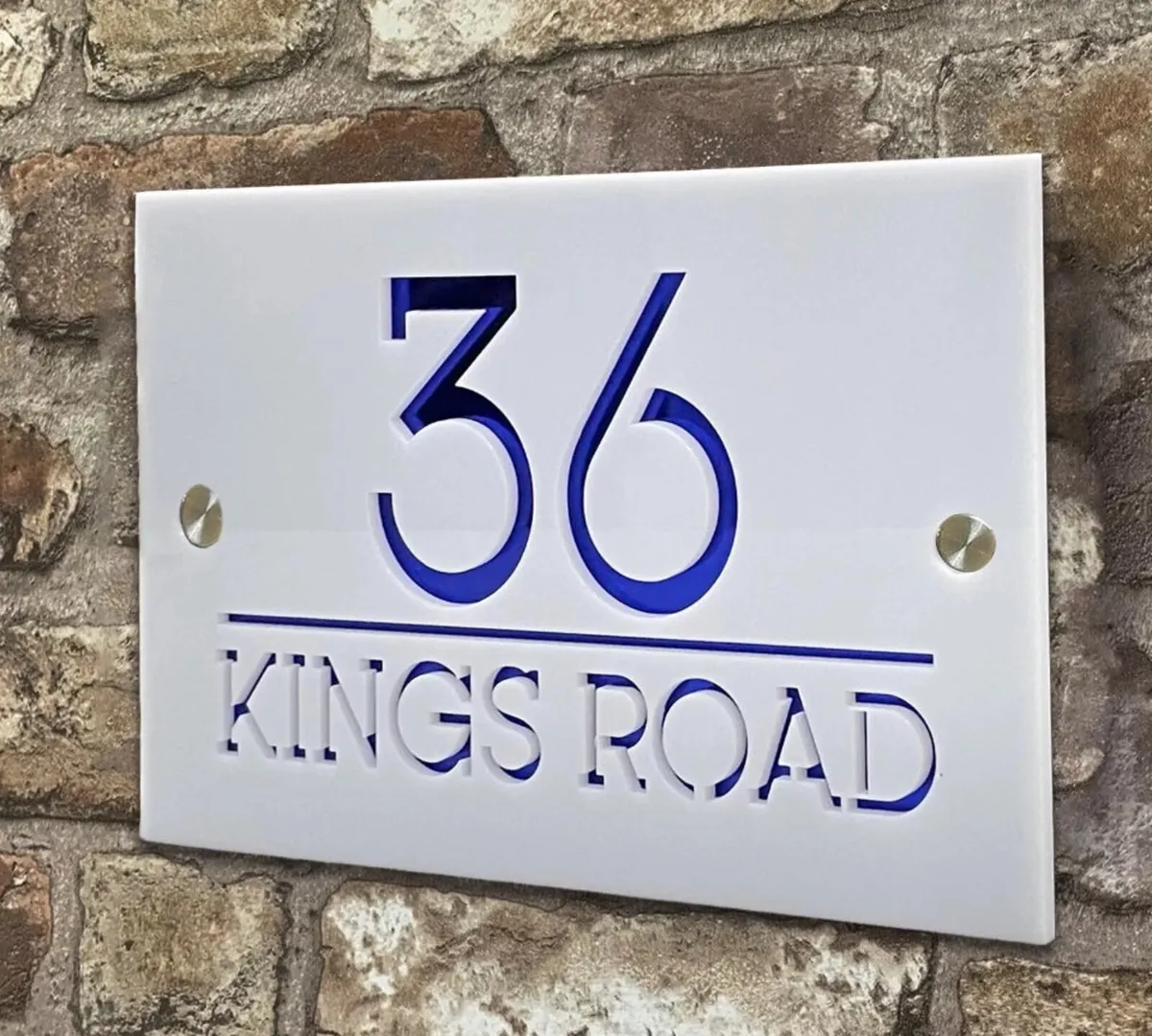Personalised Acrylic Door House Sign - Image 2