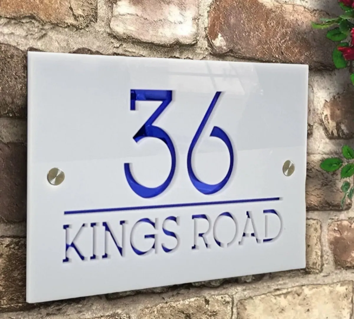 Personalised Acrylic Door House Sign - Image 3