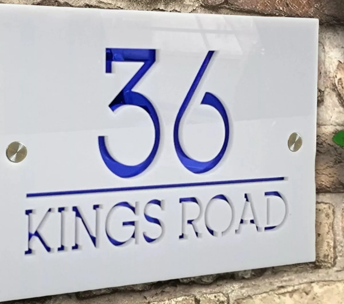 Personalised Acrylic Door House Sign - Image 4