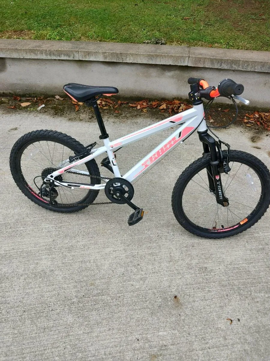 Kids team 20in bike  ,pink & white - Image 4