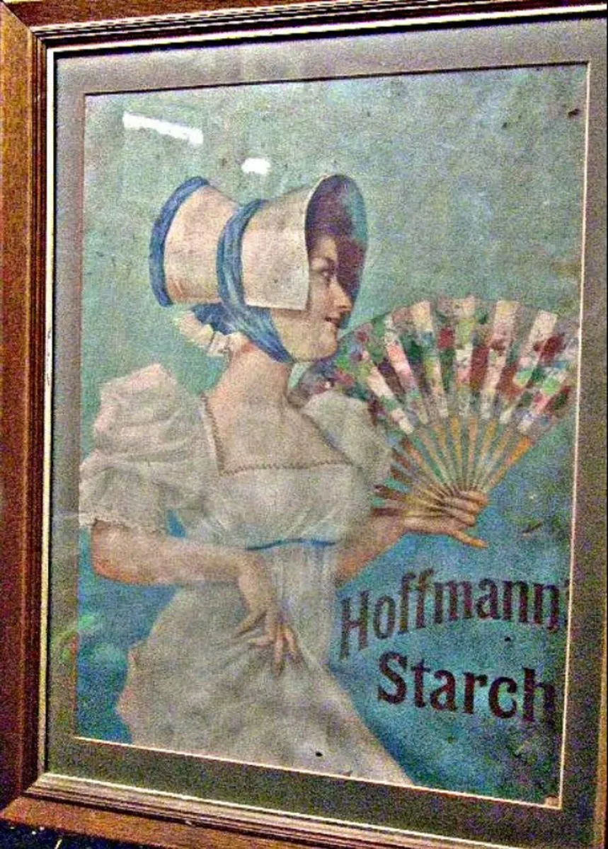 Large Vintage Framed 'Hoffmans' Advertisment - Image 3