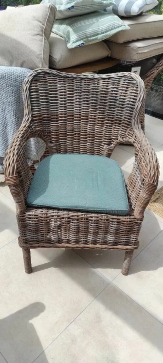 2x Wicker Armchair - Ikea - Image 3