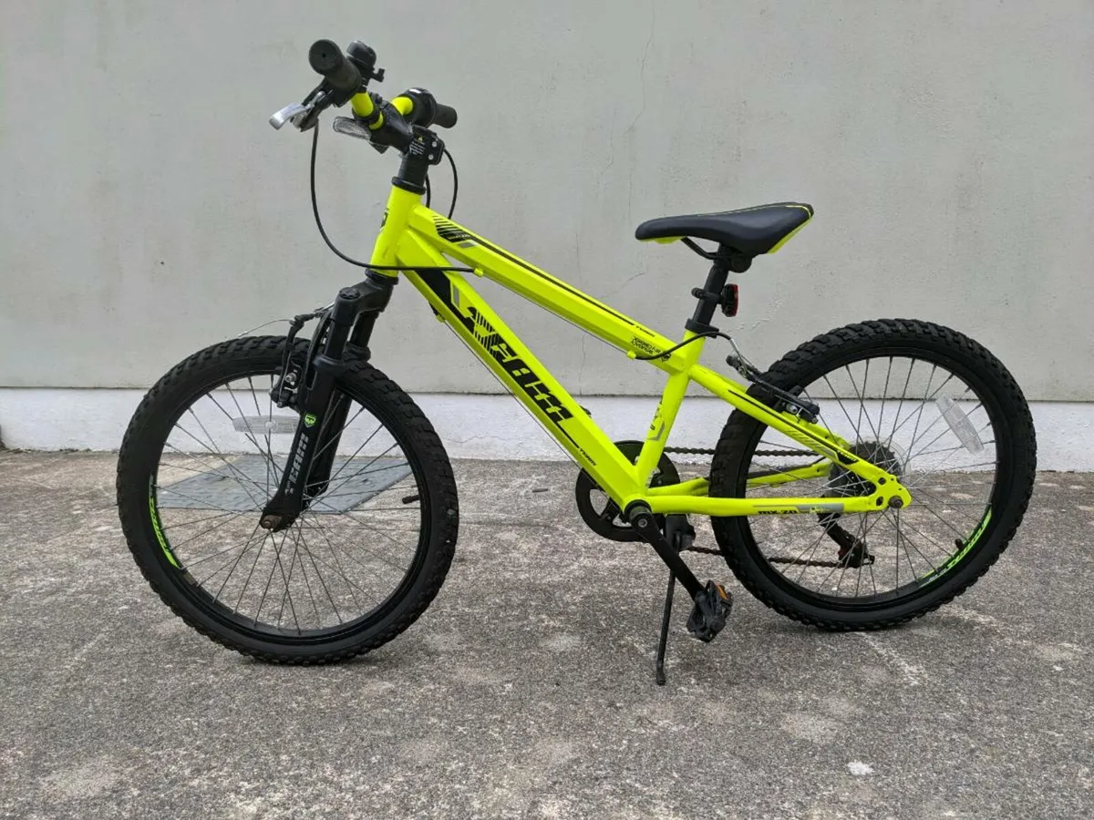 20 Inch Team Mountain Bike Yellow - Image 1
