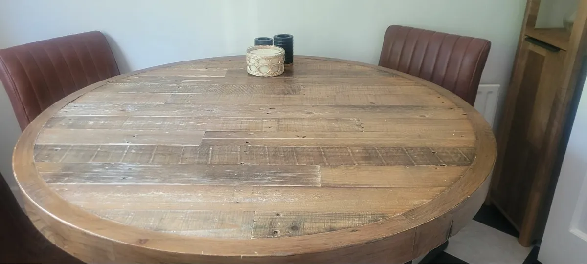 Solid wood kitchen table - Image 2