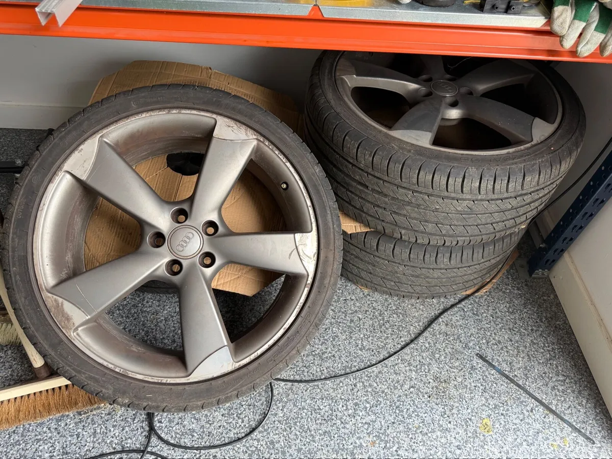 20” Audi TTRS Alloys & Tyres 255/35R20 - Image 3