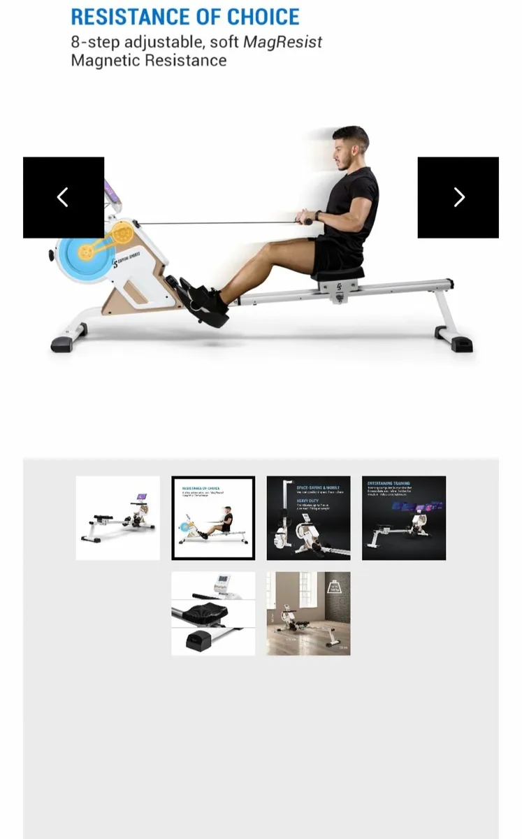 Magnetic Rowing Machine - Image 3
