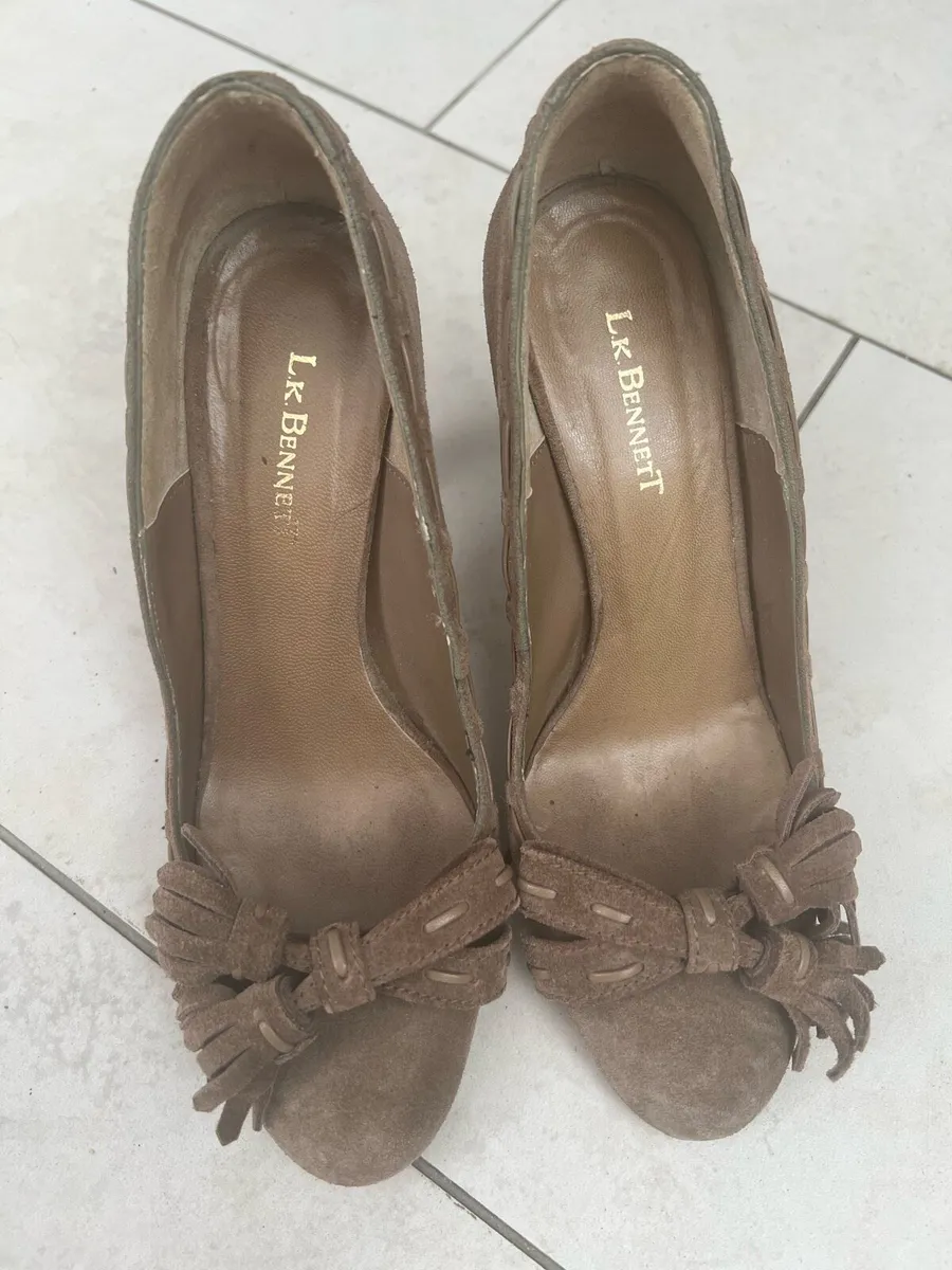 L. K. Bennett Suede Leather Shoes Shoes - Image 1