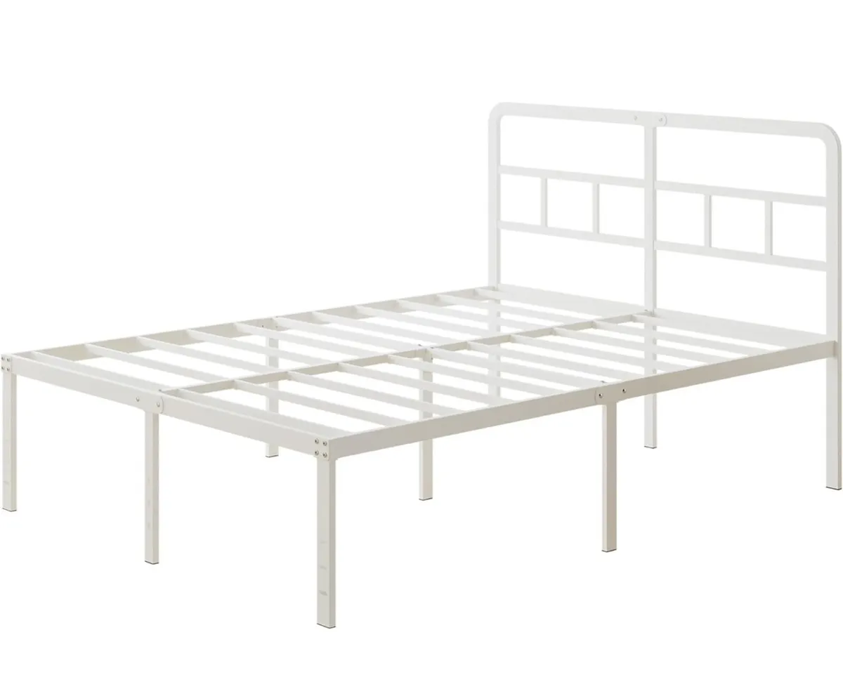 King Size Bed Frame 5ft with Curved Headboard - Image 3