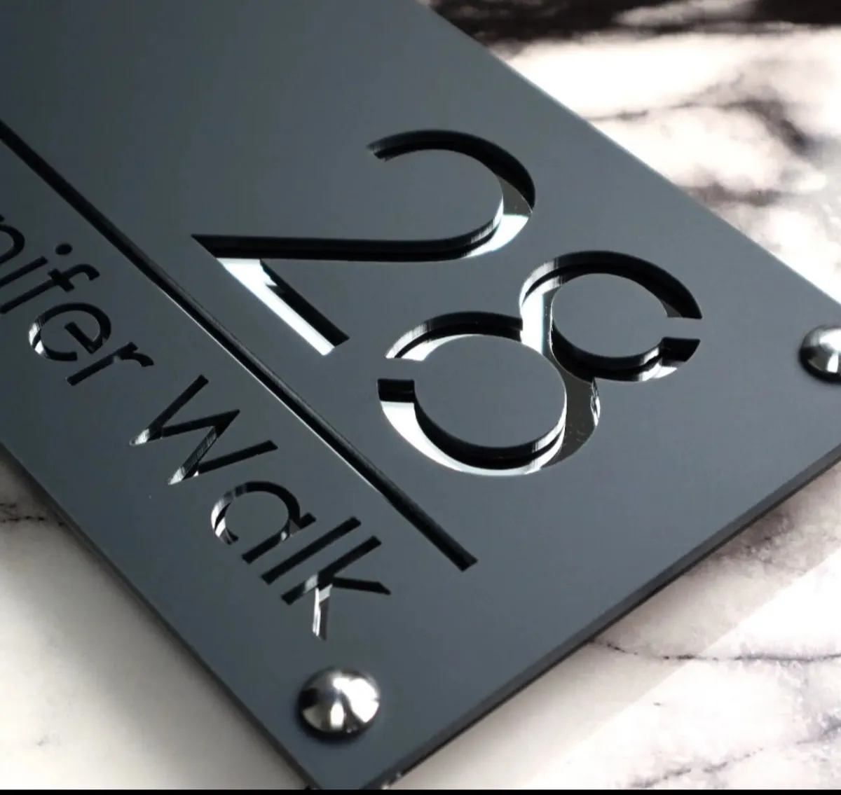 Personalised Address Plaque House Number Sign - Image 4
