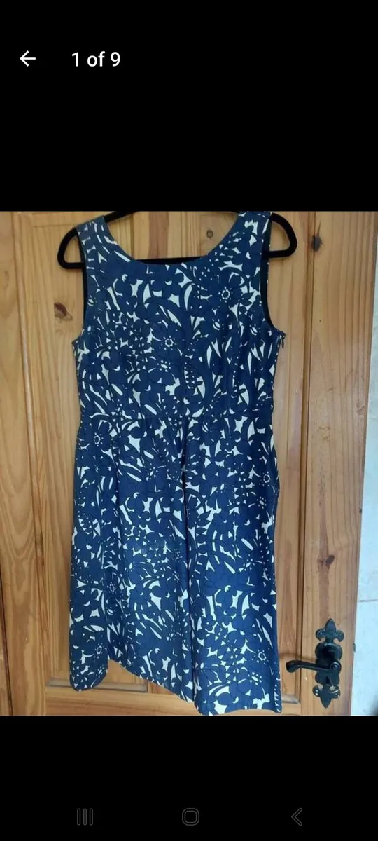 Zara navy floral dress (free postage) - Image 1
