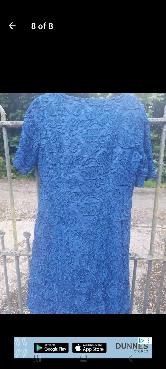Monsoon royal blue lace dress (free post) - Image 1